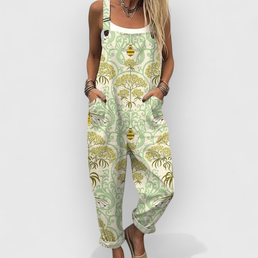 Briony | Flowered Vintage Overall