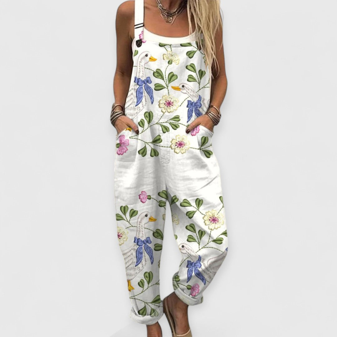 Jane | Flower Jumpsuit