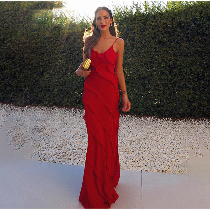 ROSARIA | Elegant Ruffled Dress