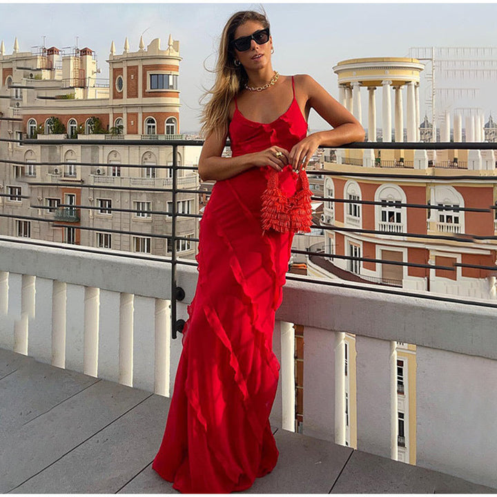 ROSARIA | Elegant Ruffled Dress