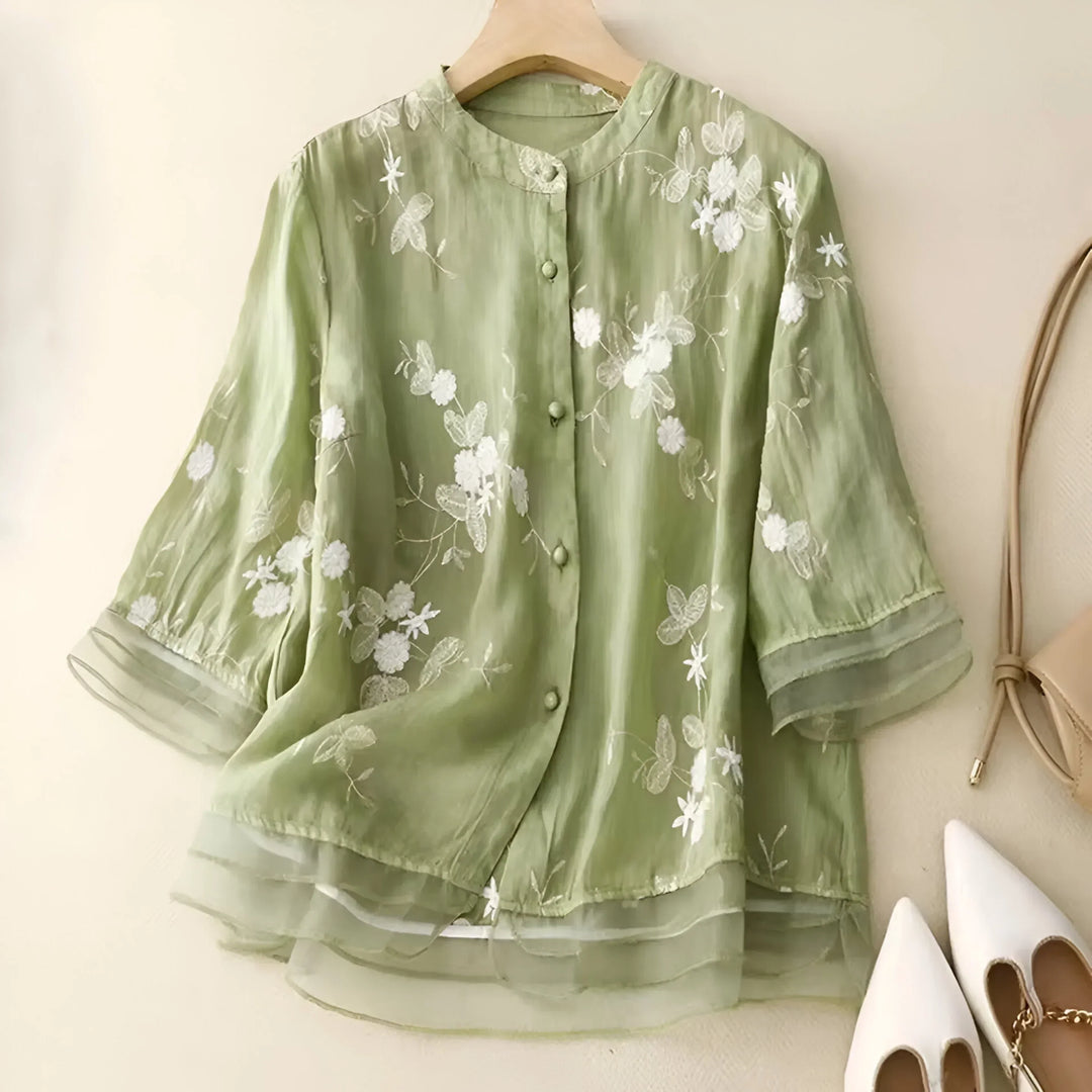 Sophia | Lightweight cotton blouse