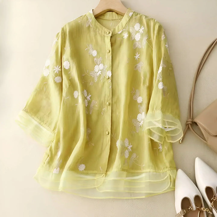 Sophia | Lightweight cotton blouse