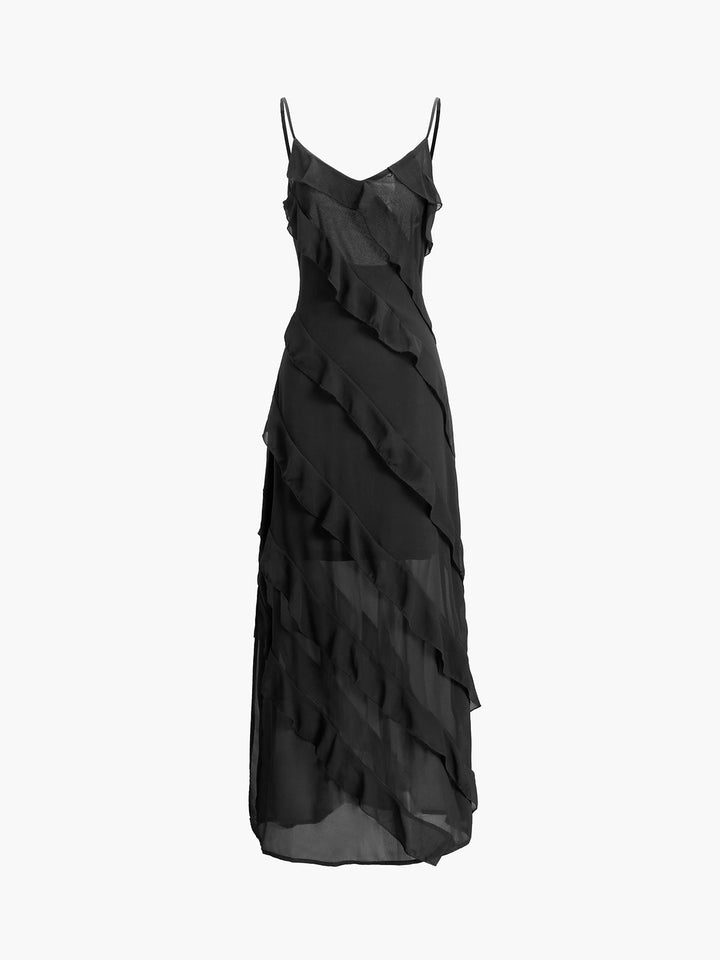 ROSARIA | Elegant Ruffled Dress