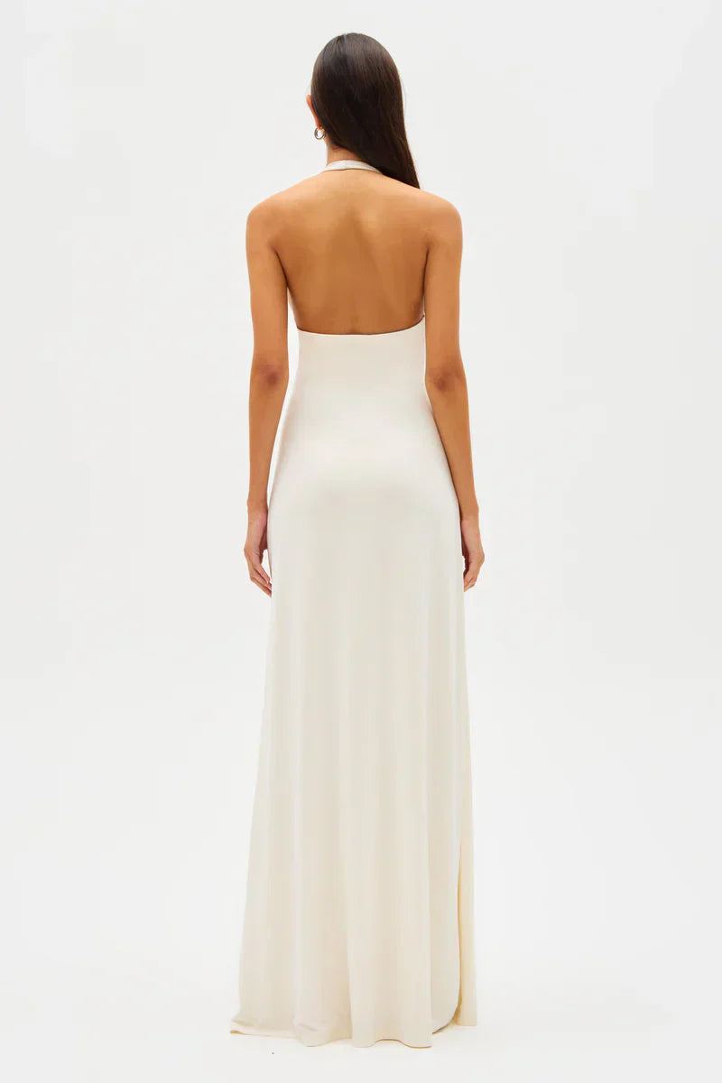 ALTHEA – Cupro maxi dress