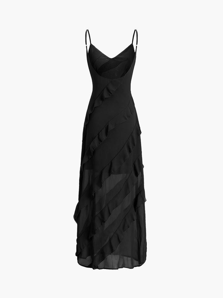 ROSARIA | Elegant Ruffled Dress