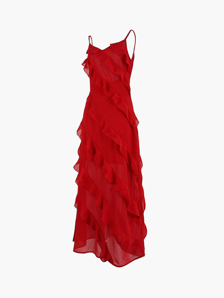 ROSARIA | Elegant Ruffled Dress