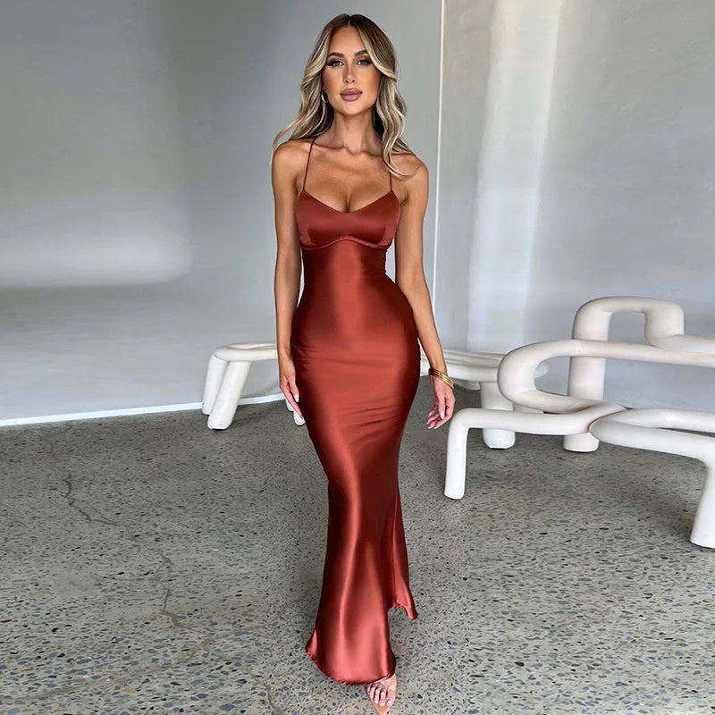 Alina - Maxi Dress with Side Slit