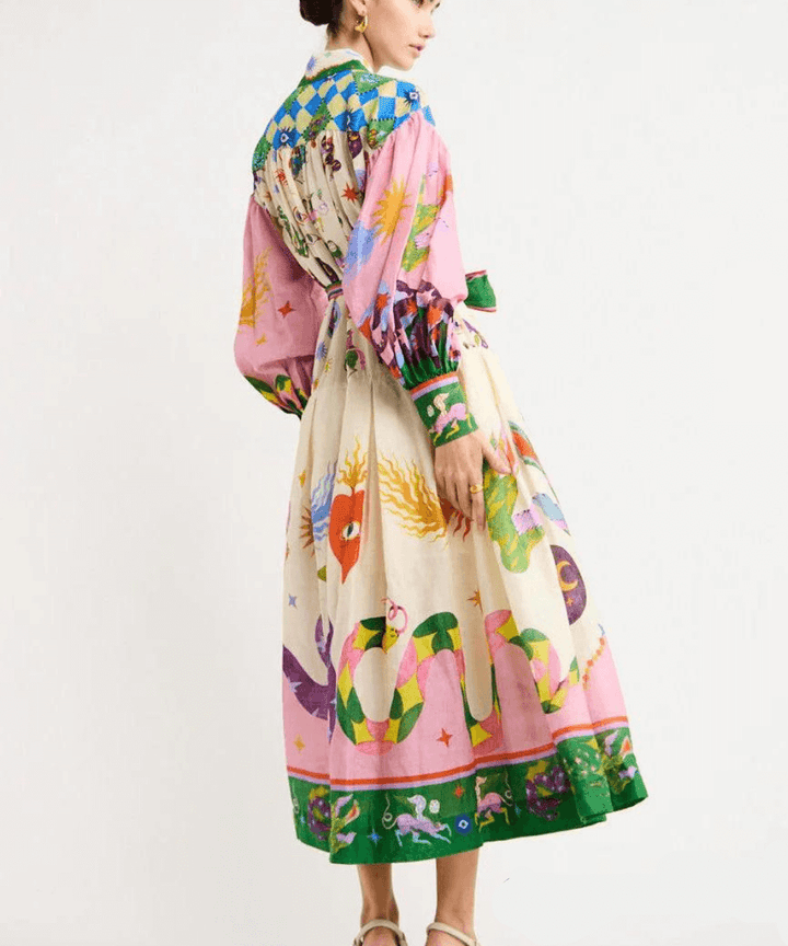 Dorthe   | Elegant Italian Maxi Dress