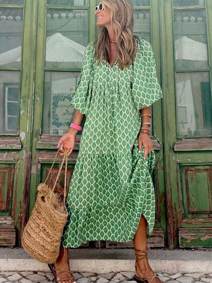 Merel   - Bohemian Maxi Dress