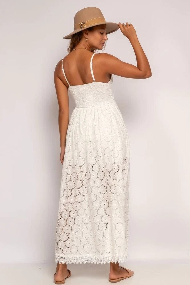 Nina   Chique White Ibiza Dress