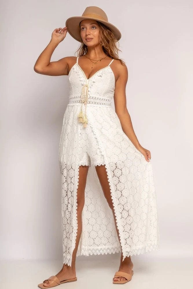 Nina   Chique White Ibiza Dress