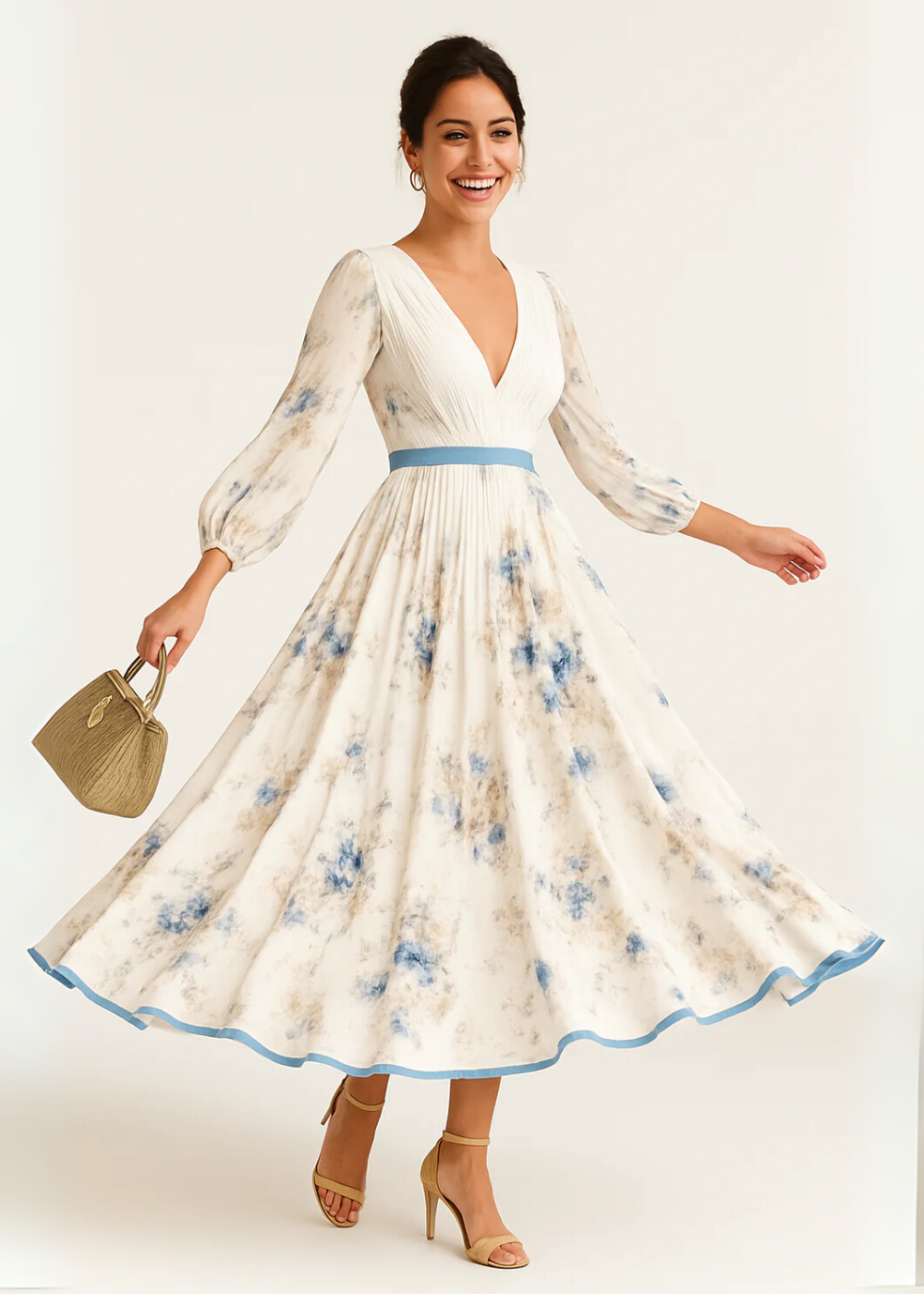 Cecile - Maxi Floral Dress