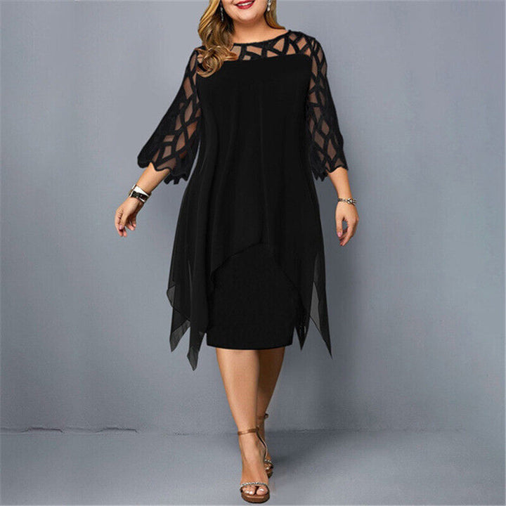 Abalone | Elegant Oversized Midi Dress