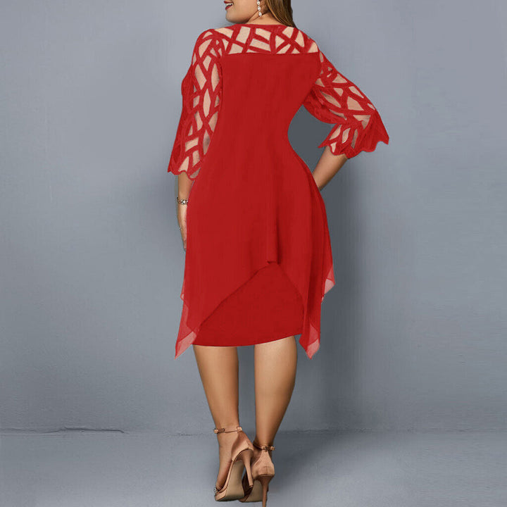 Abalone | Elegant Oversized Midi Dress