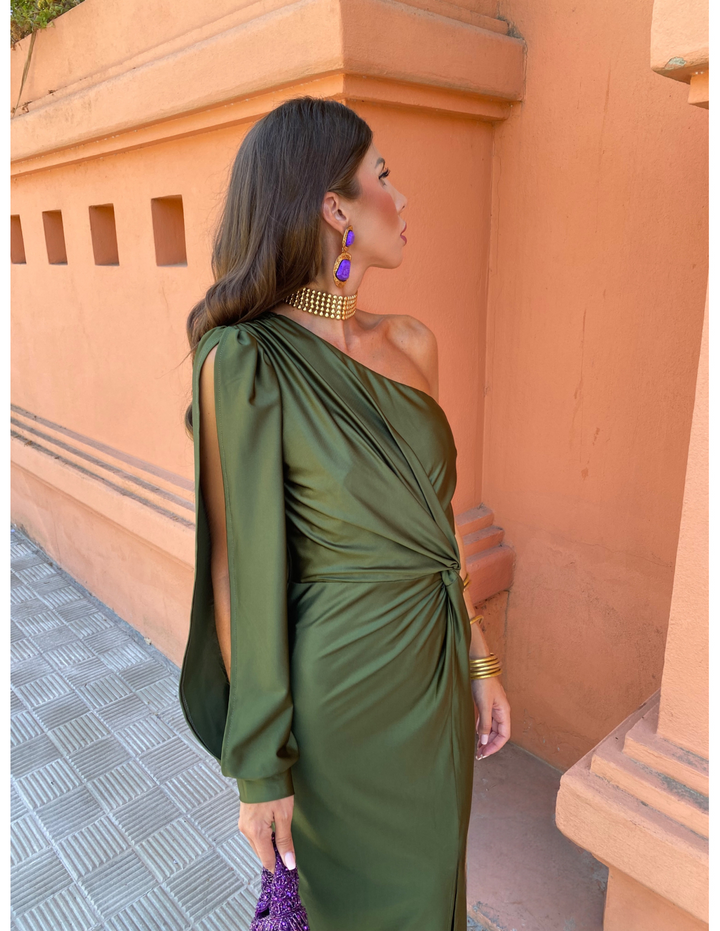 Alaysia   Women's Long Black Summer Robe